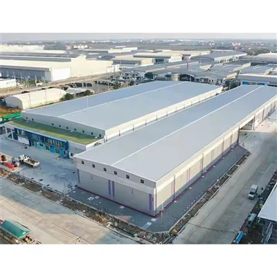 Metallgebäudepakete mit Beton